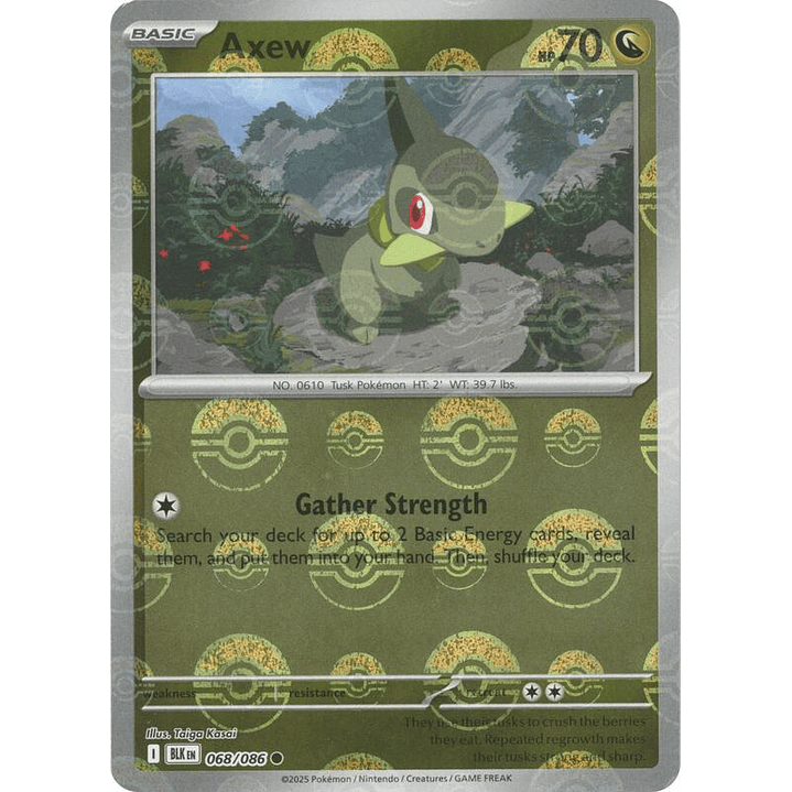 Axew (Poke Ball Pattern) #068 1