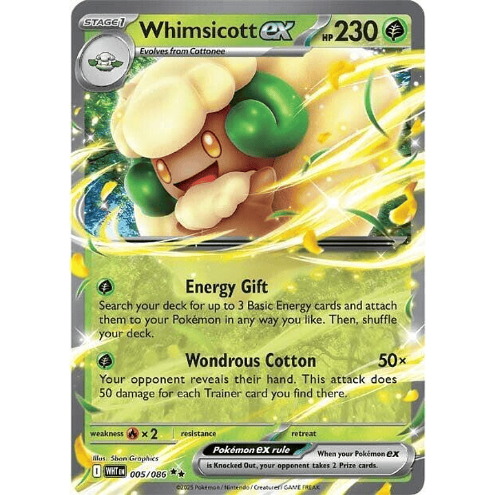 Whimsicott ex #005 1