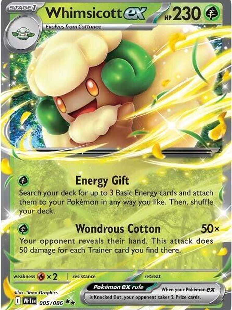 Whimsicott ex #005 1