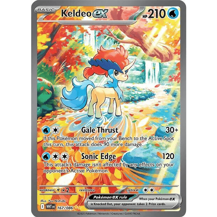 Keldeo ex #167 1