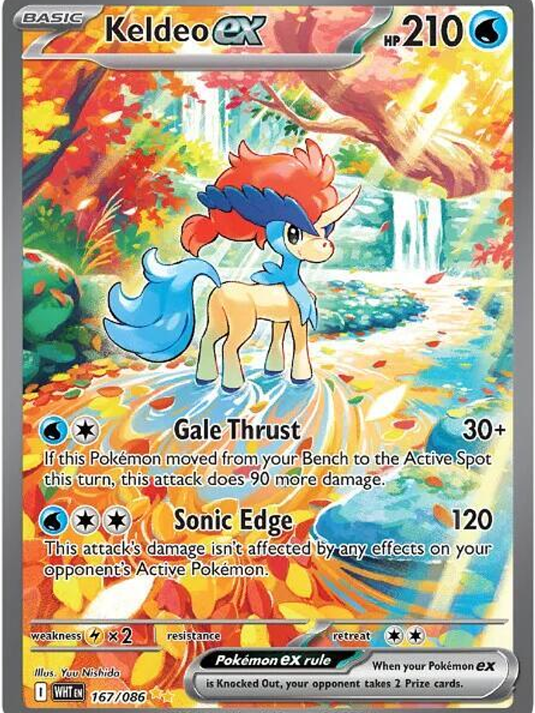 Keldeo ex #167 1