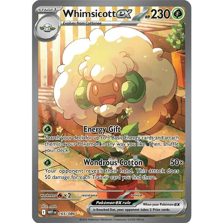 Whimsicott ex #165 1