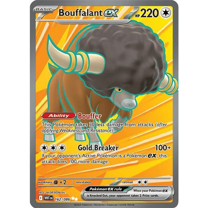 Bouffalant ex #162 1