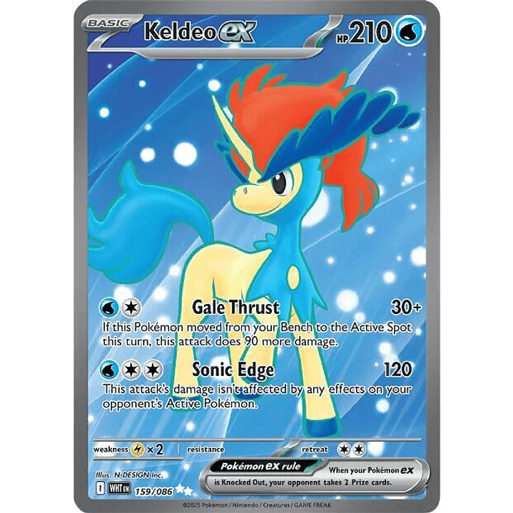 Keldeo ex #159 1