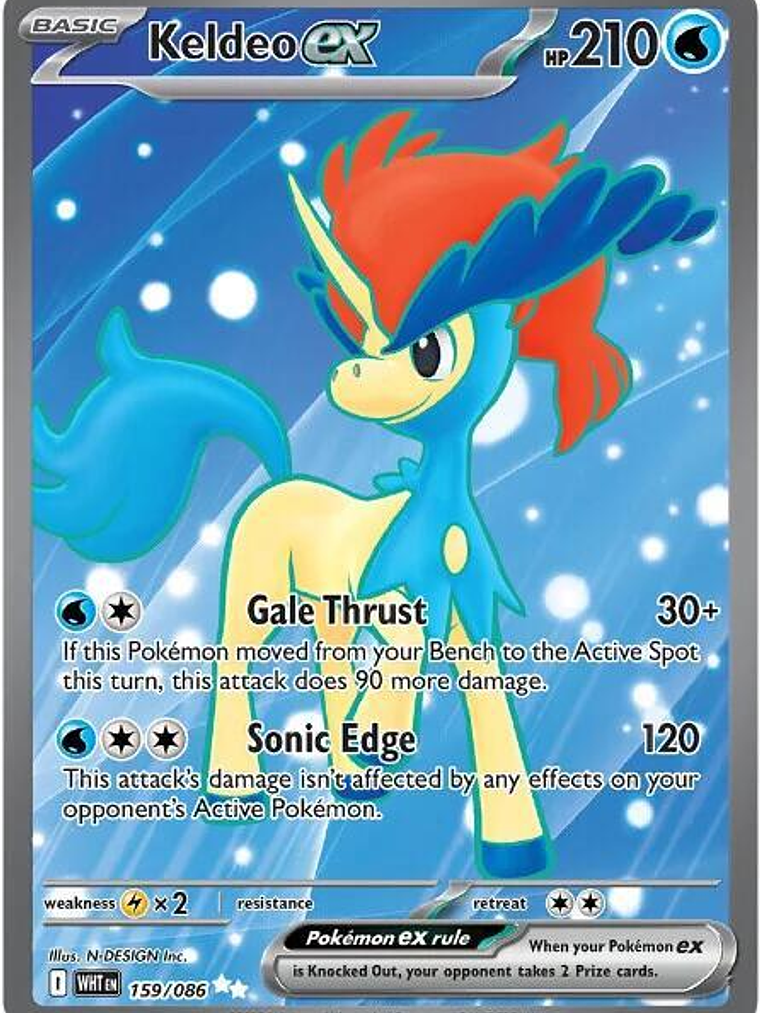 Keldeo ex #159 1