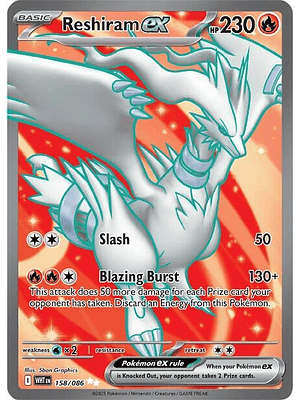 Reshiram ex #158