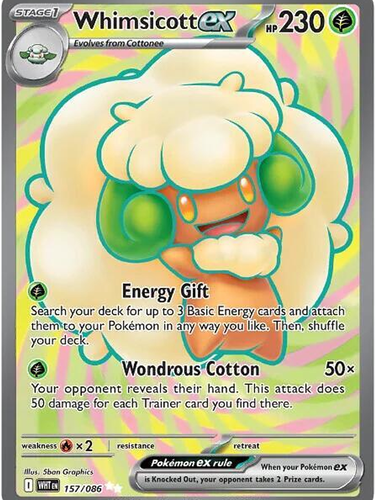 Whimsicott ex #157 1