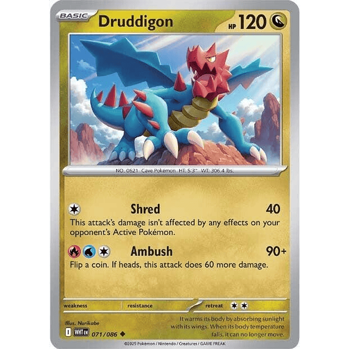 Druddigon #071 1