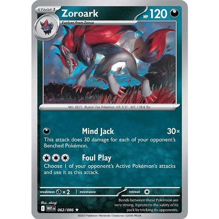 Zoroark #062 1