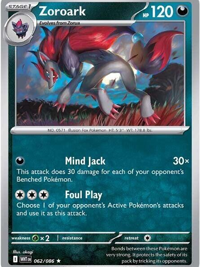 Zoroark #062 1