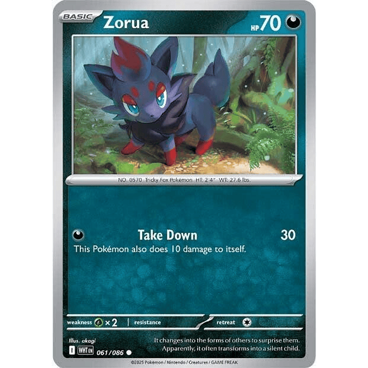 Zorua #061 1