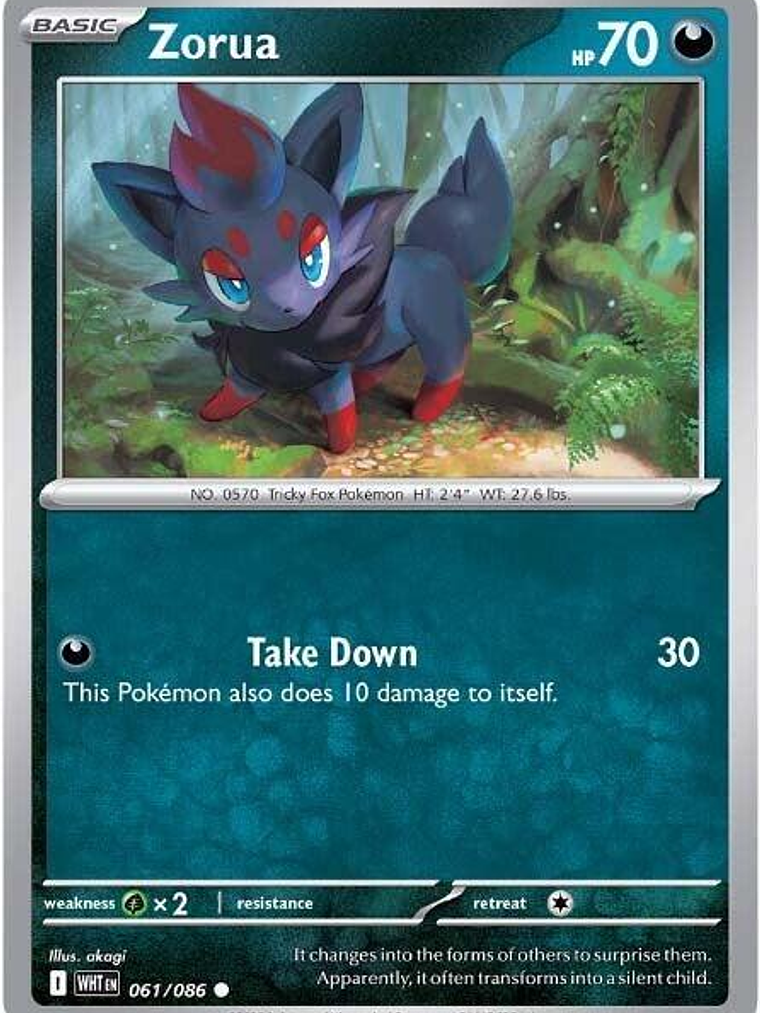 Zorua #061 1