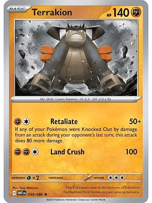 Terrakion #054