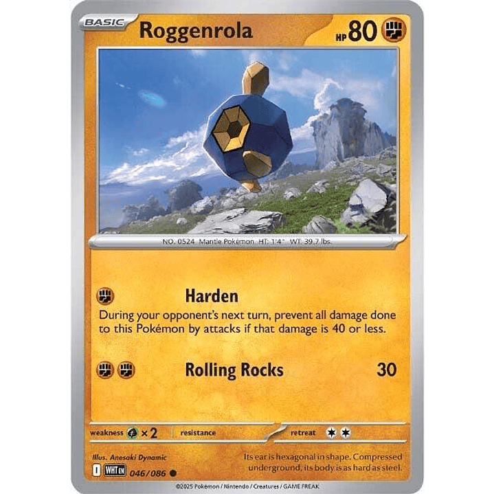 Roggenrola #046 1
