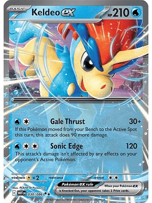 Keldeo ex #030