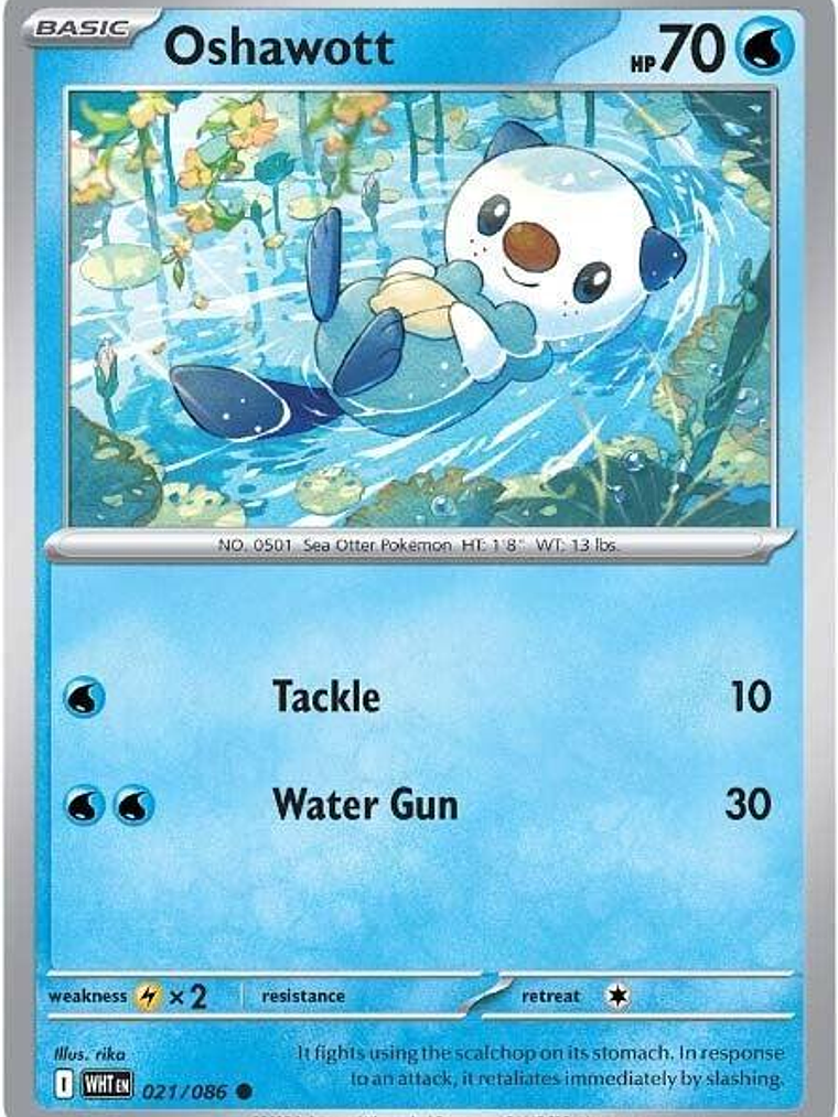 Oshawott #021 1
