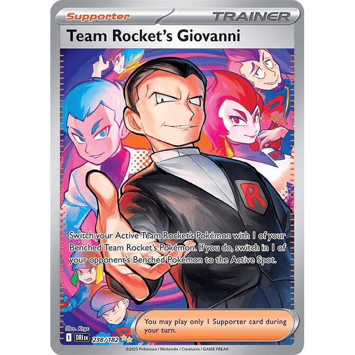 Team Rocket's Giovanni #238 1