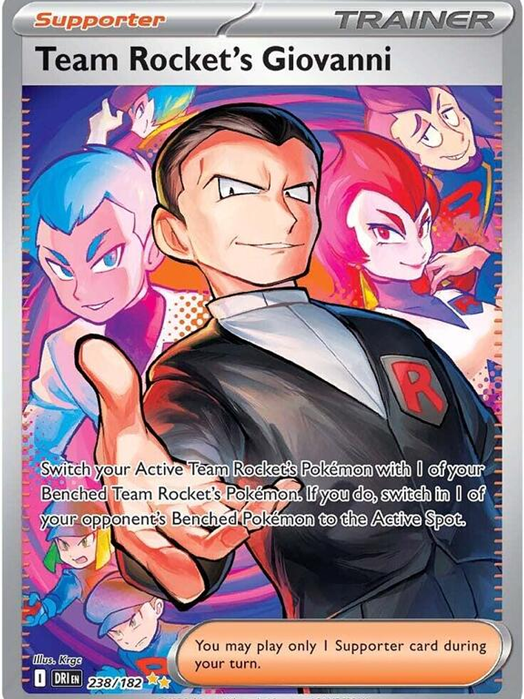 Team Rocket's Giovanni #238 1