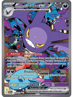 Team Rocket's Crobat ex #234