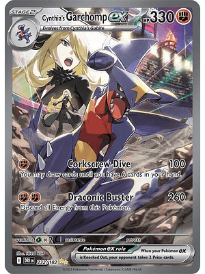 Cynthia's Garchomp ex #232