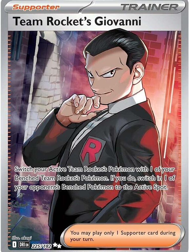 Team Rocket's Giovanni #225 1