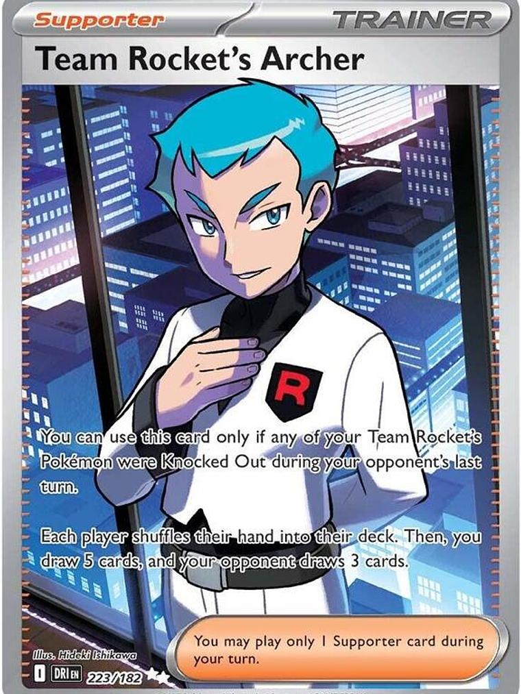 Team Rocket's Archer #223 1