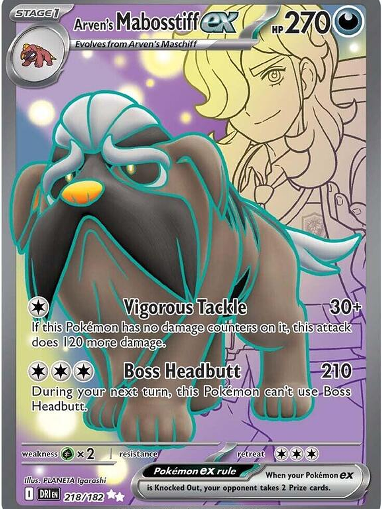 Arven's Mabosstiff ex #218 1