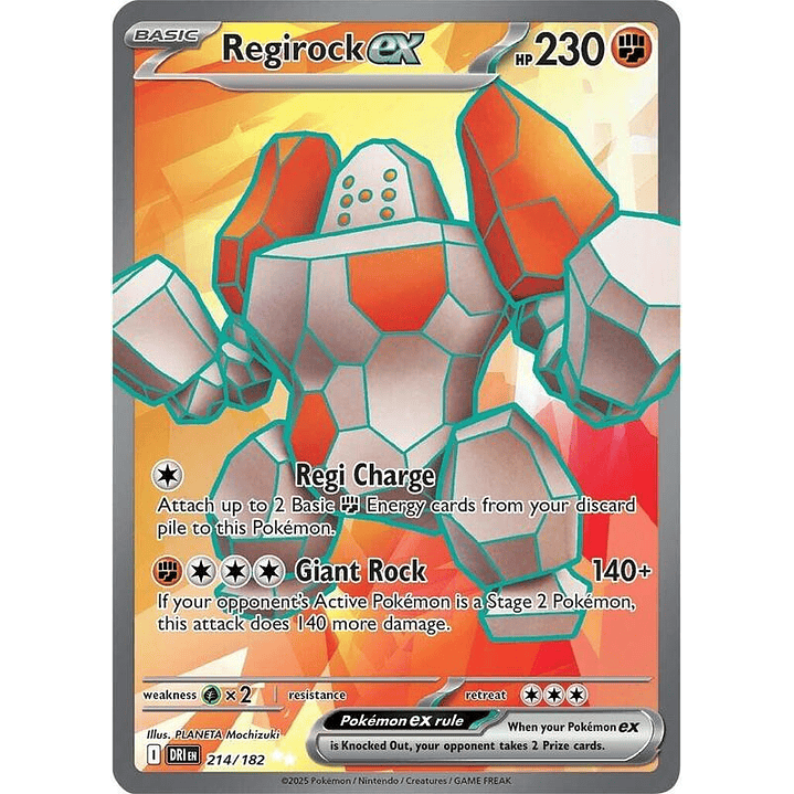Regirock ex #214 1