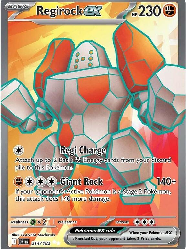 Regirock ex #214 1