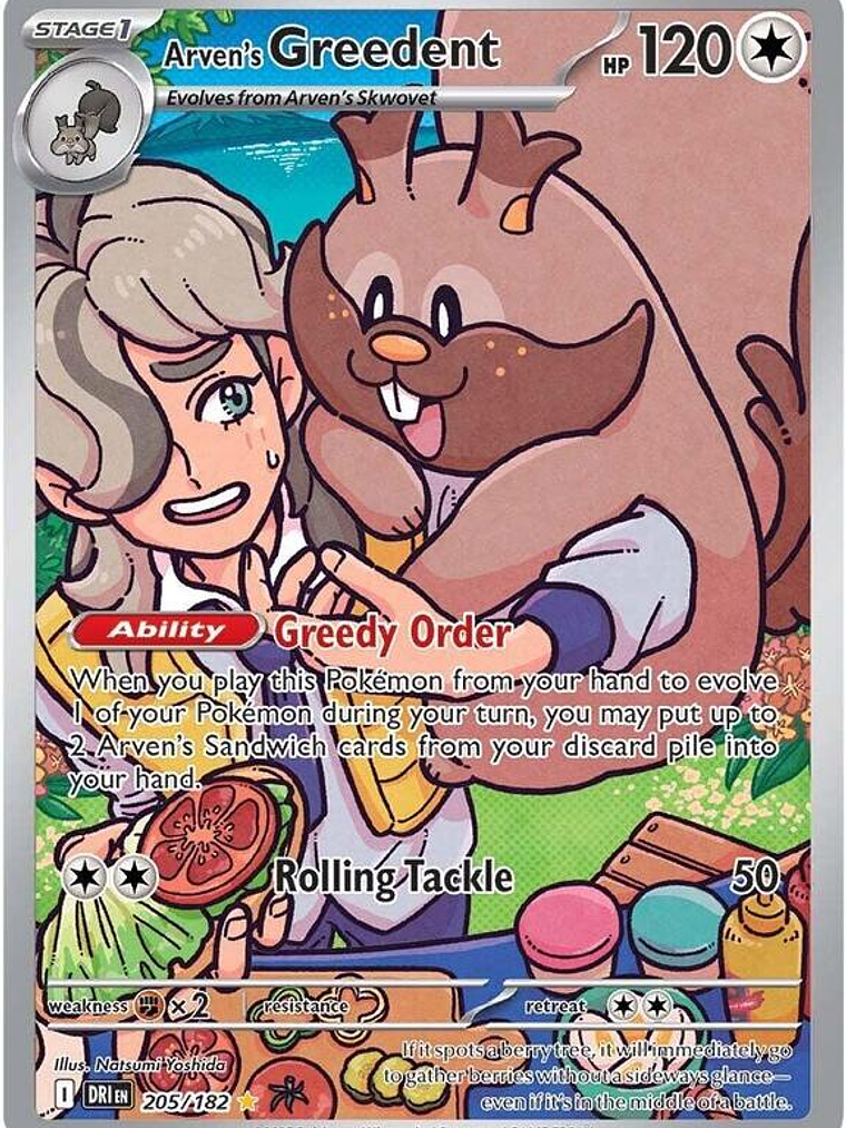 Arven's Greedent #205 1
