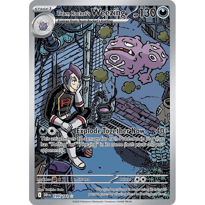 Team Rocket's Weezing #199 1