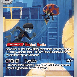 Team Rocket's Orbeetle #198