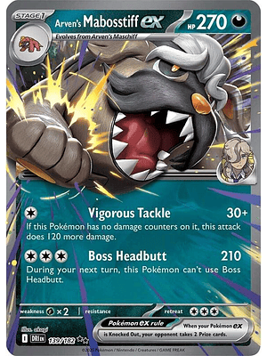 Arven's Mabosstiff ex #139