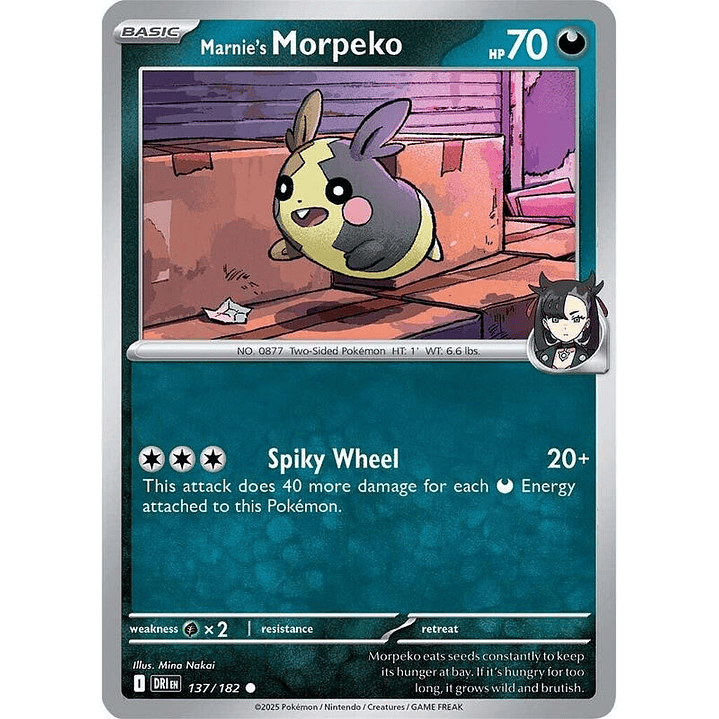 Marnie's Morpeko #137 1
