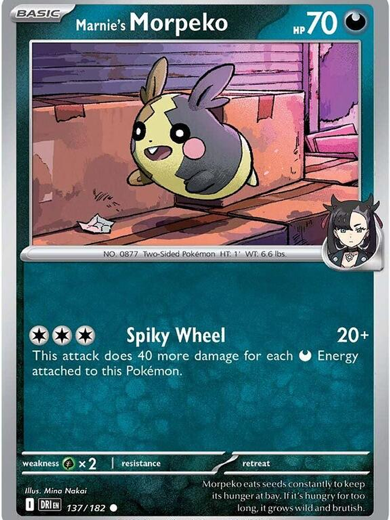 Marnie's Morpeko #137 1