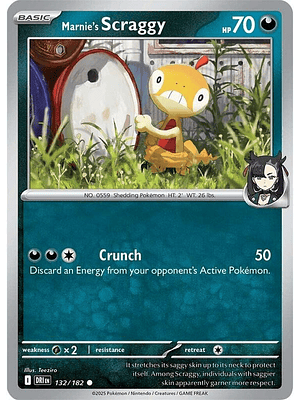 Marnie's Scraggy #132