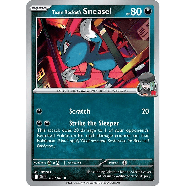 Team Rocket's Sneasel #128 1