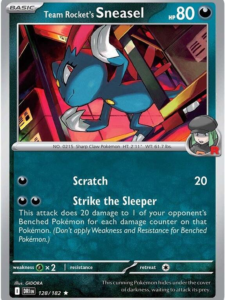 Team Rocket's Sneasel #128 1