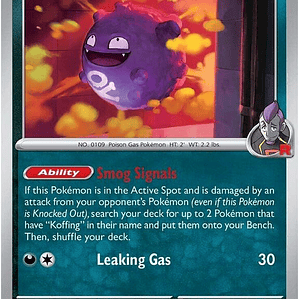 Team Rocket's Koffing #125