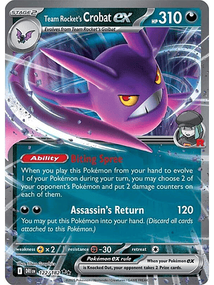 Team Rocket's Crobat ex #122