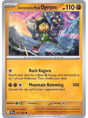 Cornerstone Mask Ogerpon #111
