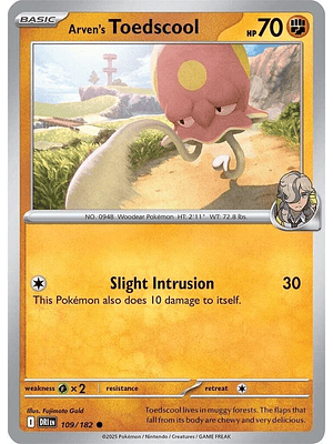 Arven's Toedscool #109