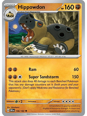 Hippowdon #106