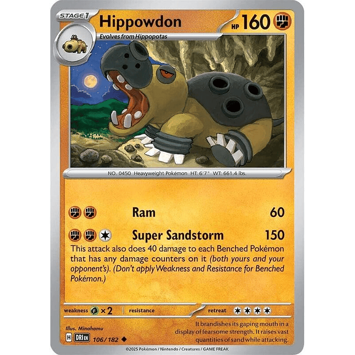 Hippowdon #106 1