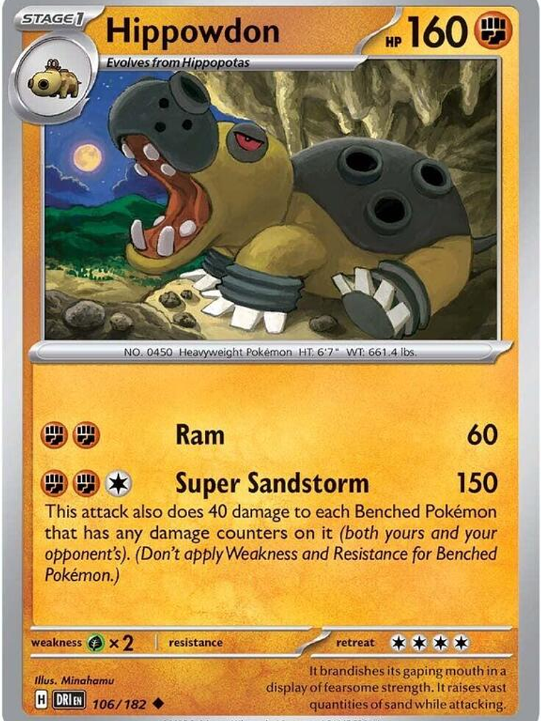 Hippowdon #106 1