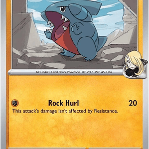 Cynthia's Gible #102