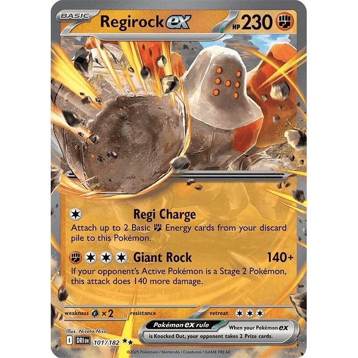 Regirock ex #101 1
