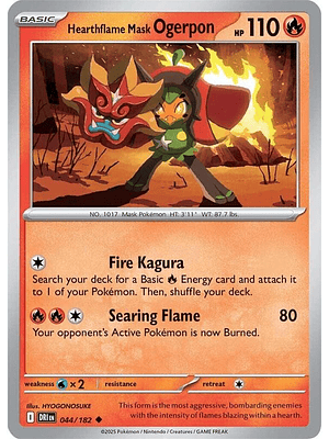Hearthflame Mask Ogerpon #044