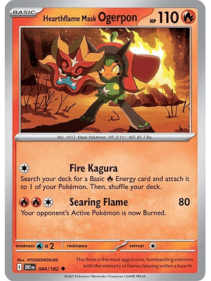 Hearthflame Mask Ogerpon #044