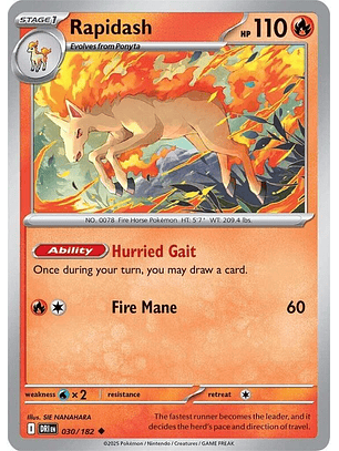 Rapidash #030